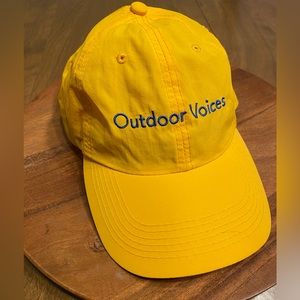 Outdoor Voices Boston Hat Yellow Cap